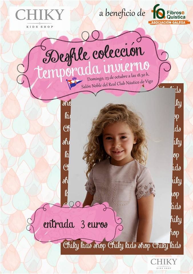 federacion española fibrosis quistica el domingo se celebra un desfile de moda infantil a favor de la asociacion gallega de fq