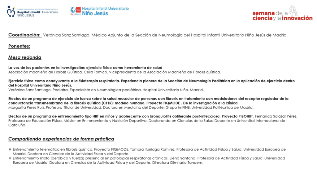 Jornada semana ciencia 2025 2